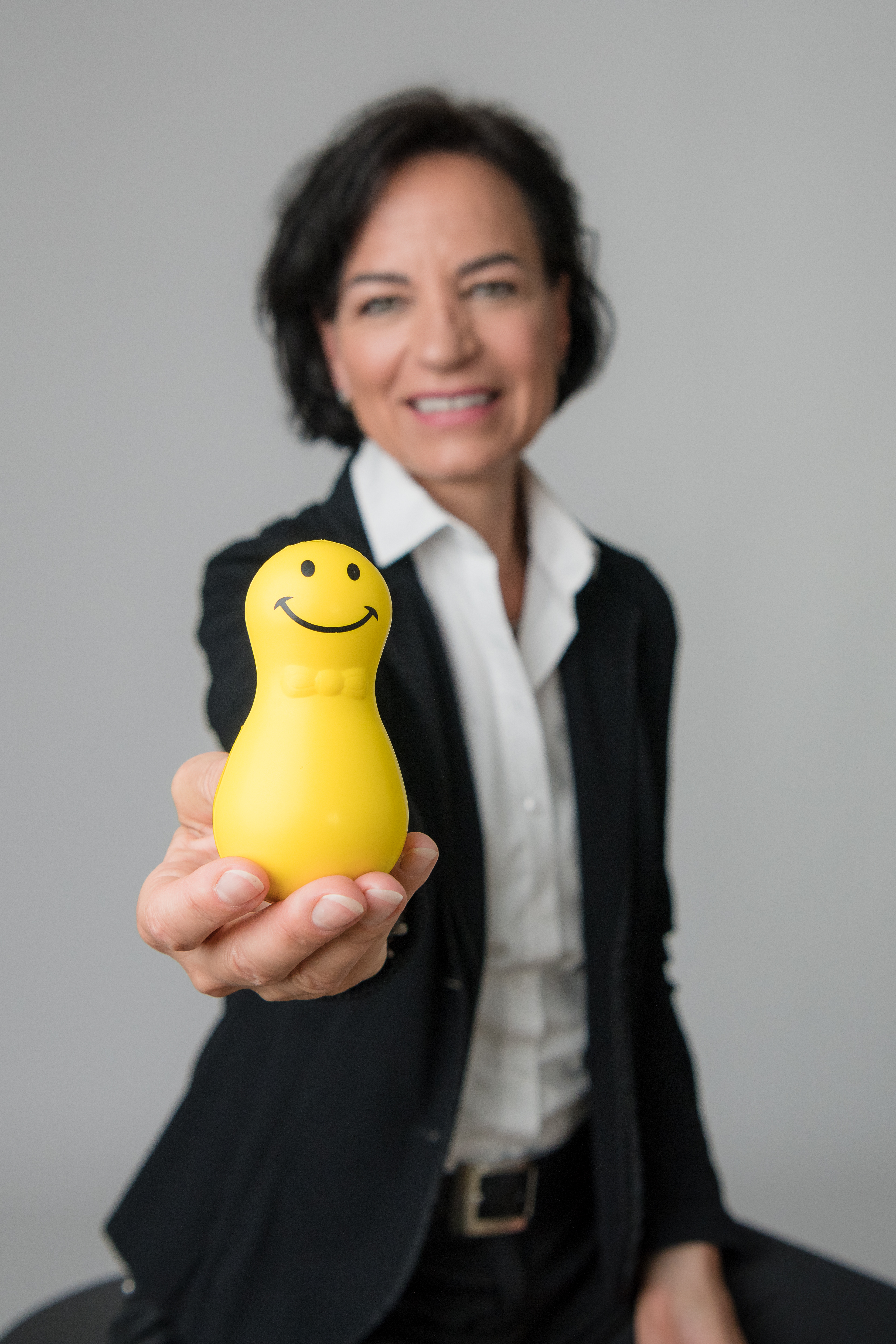 Irène Wüest - Coach mit smiley